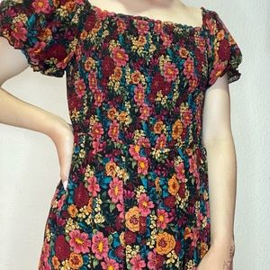 Patrons of Peace floral dress